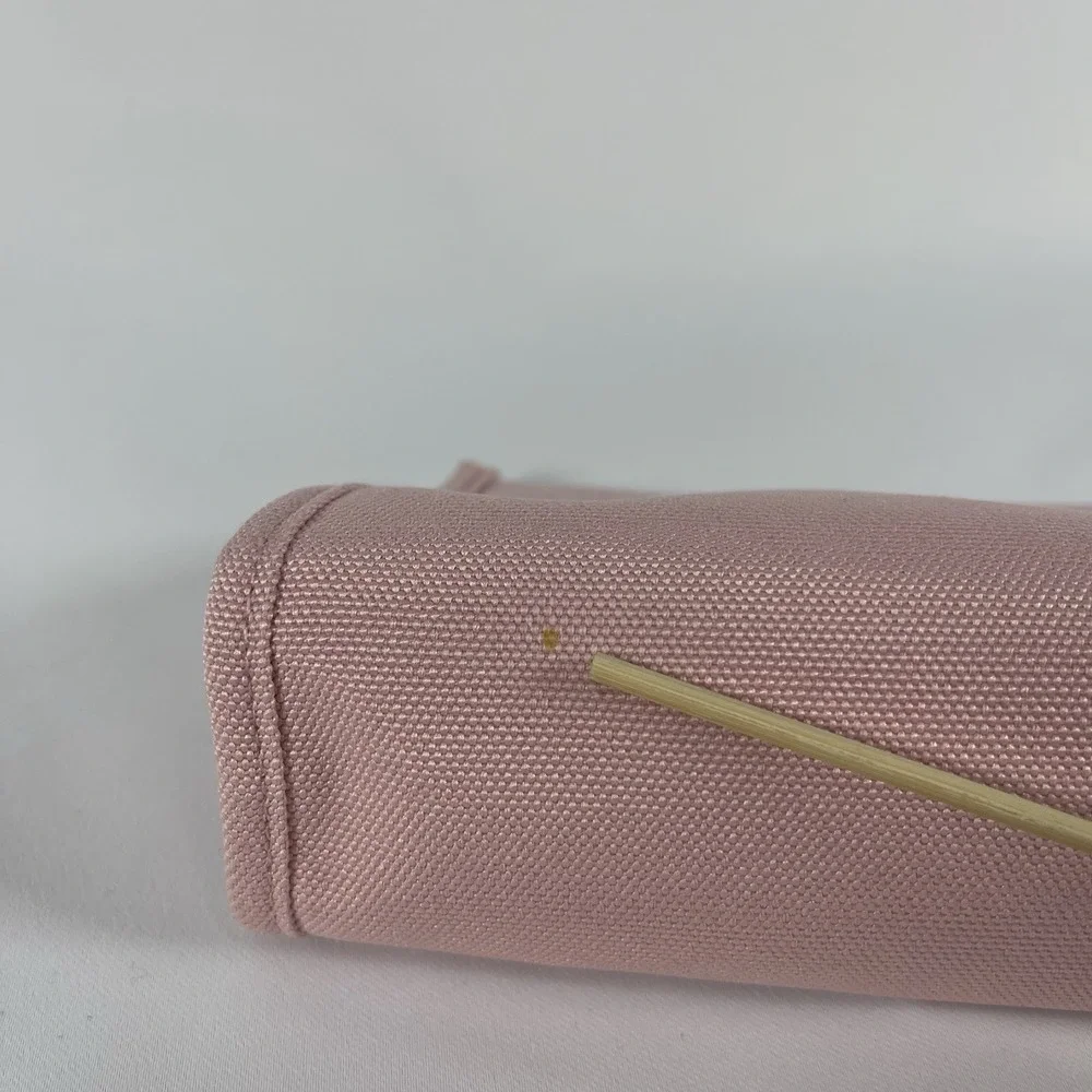 Dior Beauté Cosmetic Makeup Bag Pouch Pink Mesh Designer Luxury Pastel